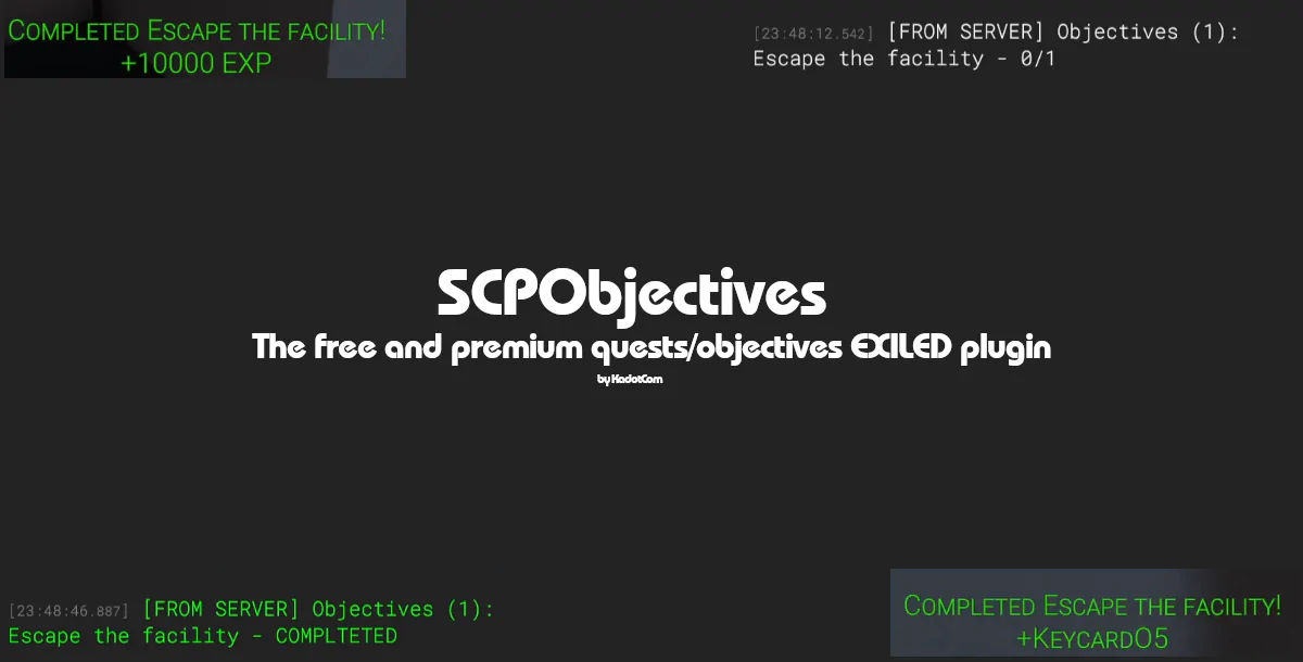 SCPObjectives