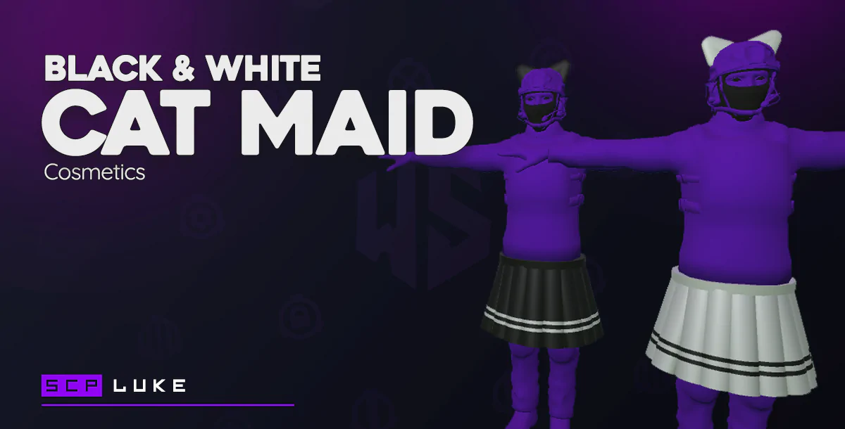 Cat Maid - Black & White